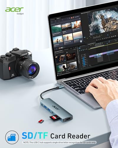 Acer Usb C Hub, 7 In 1 Usb C To Hdmi Splitter thumb #6