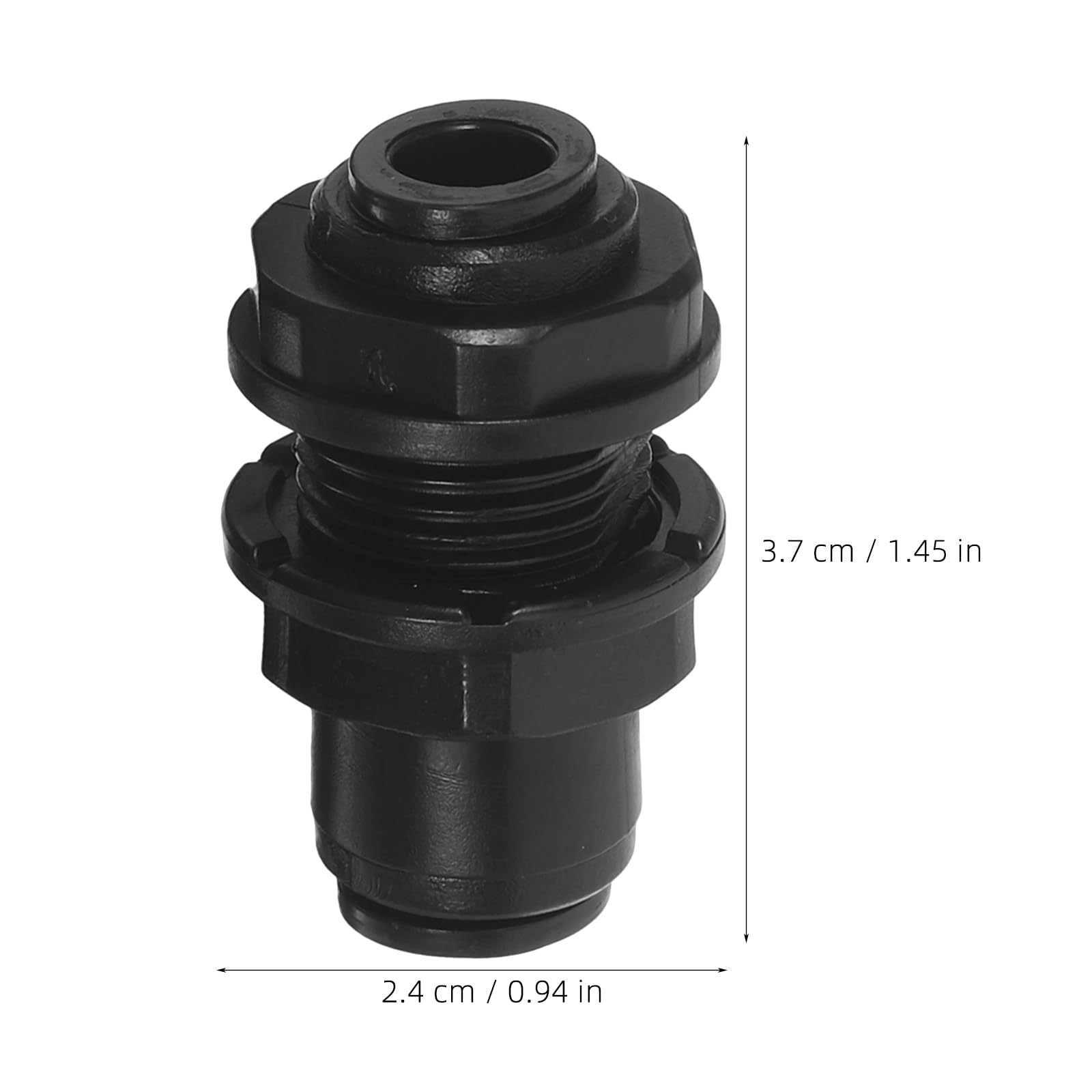 Gatuida Kit di 40 raccordi rapidi da 1/4 di pollice per irrigazione a | Assortimento di connettori a innesto rapido per tubi di irrigazione a goccia da 1/4 di pollice per impianti di irrigazione da
