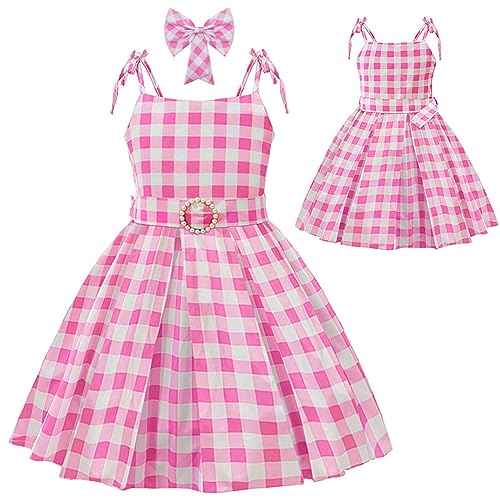 Vestido de Disfraz para Niñas Traje Cosplay Infantil Halloween Incluye Diadema 2 Piezas Ropa Niña Para 3-10 Años Cómodo Diario