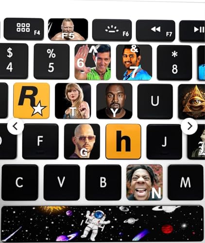 Image of Memes Keyboard Stickers Compatible for All Keyboards Laptop and Desktop (Antique)