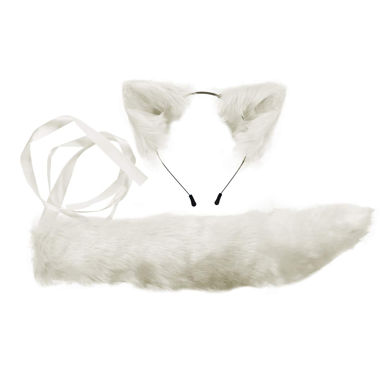 Cat Ears Wolf Fox Ears Animal Cosplay Cute Head Accessories for Halloween