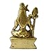 GURU JEE™ Brass Statue Small Lord Shiva Idol Hindu God Shiv Bhagwan Murti for Home Mandir Temple Religious Gifts Showpiece