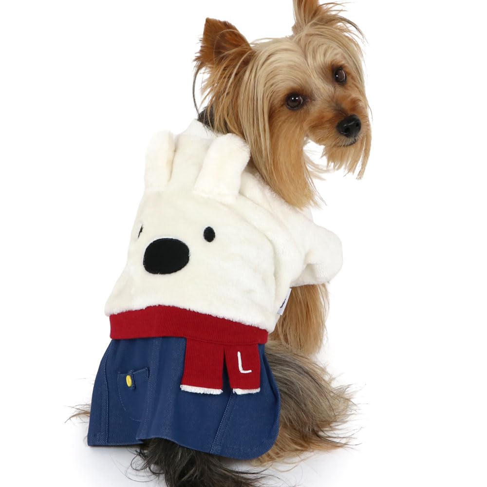 Amazon | ペットパラダイス 犬 服 スカート つなぎ リサとガスパール