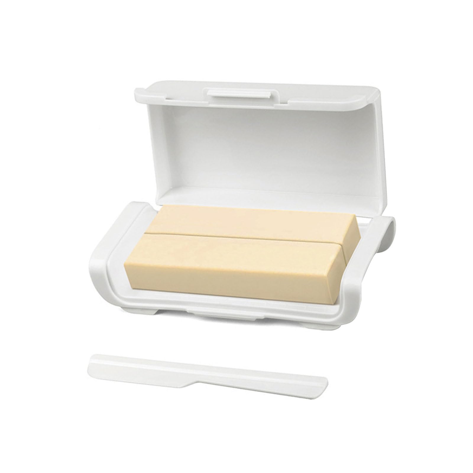 Kalttoy Butter with Lid Dividing Storage Container Sealable Fridge for Cake Shop Kitchen