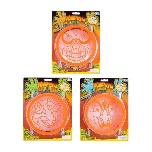Fun Express Push-Ins Pumpkin Carving Kit