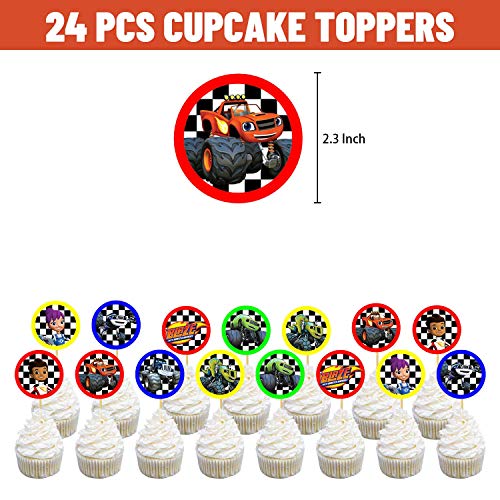 image for Nelton Birthday Party Supplies For Blaze and the Monster Machines Incl