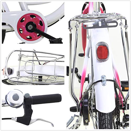 Fetcoi Bicicletta per bambini da 20 pollici, per