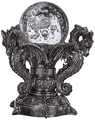 Design Toscano QS291672 Dragons Of Corfu Castle Gothic Decor Statue Globe Figurine thumb #3