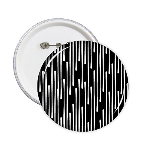 Badge à épingle Drip Line Art Grain pour personnaliser vos sacs et vestes