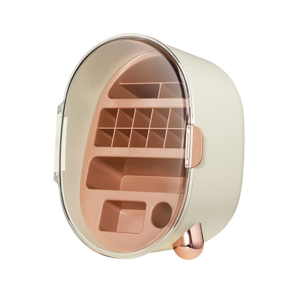 Rangement Maquillage Boîte de Rangement cosmétique Rouge à lèvres Multi-Grille Convient for Salle Bain Chambre Commode Coiffeuse(A)