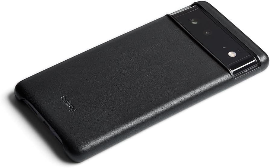 Bellroy Leather Case for Pixel 6 – (Slim Phone Case) - Black