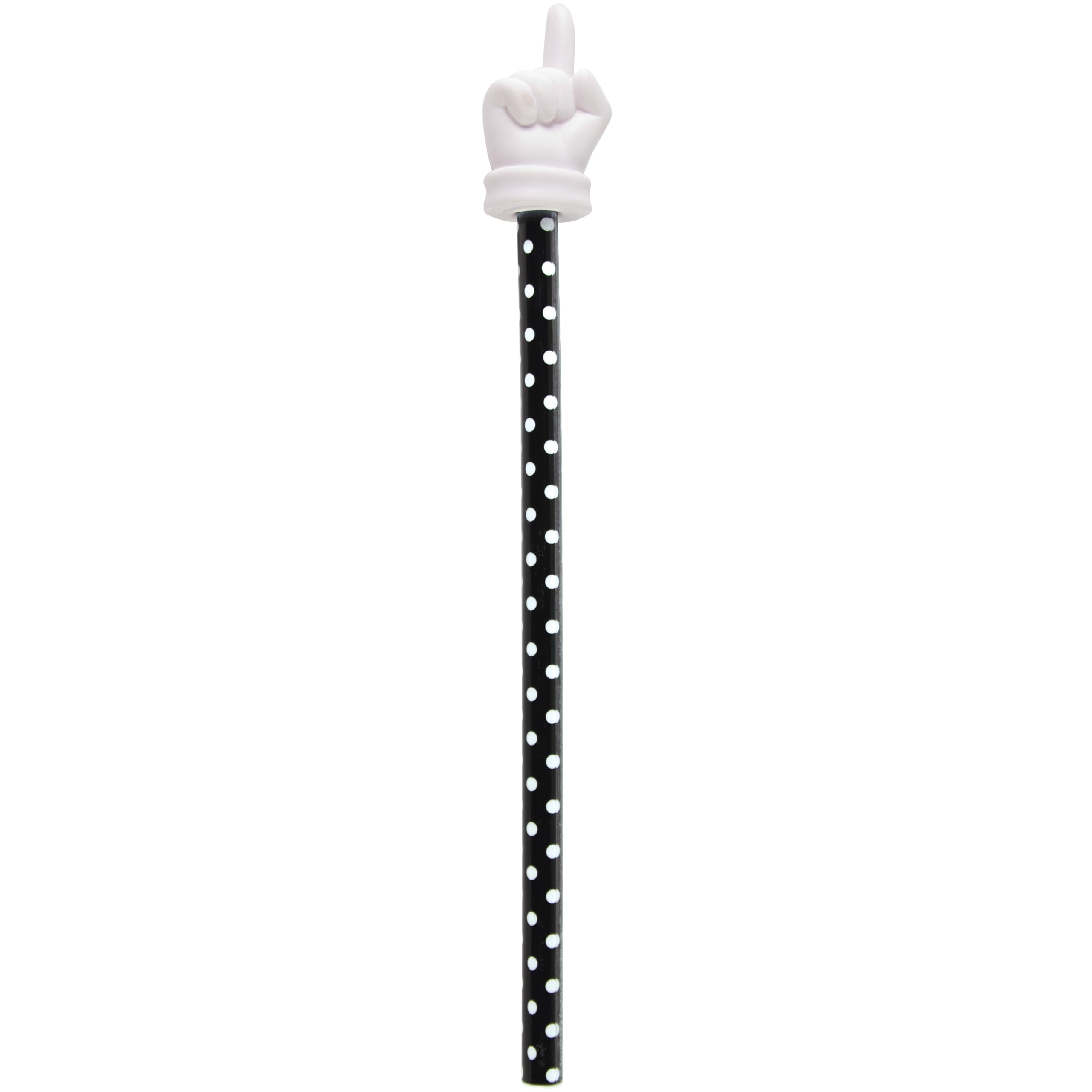 Teacher Created Resources Black Polka Dots Hand Pointer (20678)