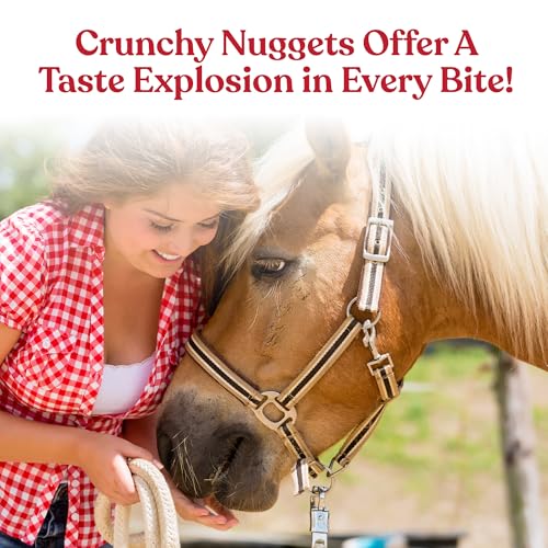 Manna Pro Tasty Delites, Training Horse Treats, Bite-Size Treat for Horses, Jugged Apple & Oat Flavor Treats, 3 LB - Image 4