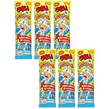 【６個セット+thank youシール付き】クラックス うまい棒バスボール マスコット入り 香り付き おもちゃ 入り バスボム バスグッズ 炭酸 キャラクター 男の子 女の子