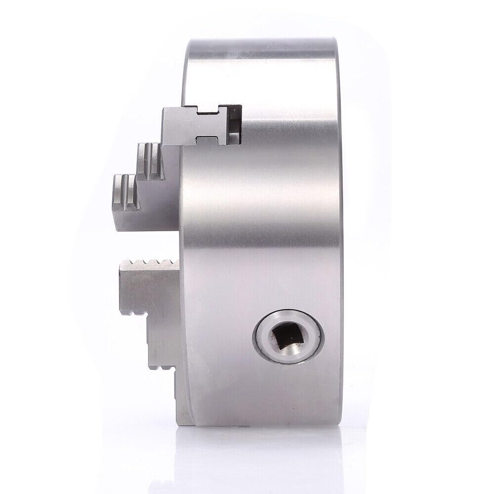 Uchwyt trójszczękowy 80 mm/100 mm/125 mm, profesjonalny, precyzyjny uchwyt tokarski, narzędzie do wiercenia CNC, akcesoria do napinania wiszących wałów, tarcz, trójkątów równobocznych itd.