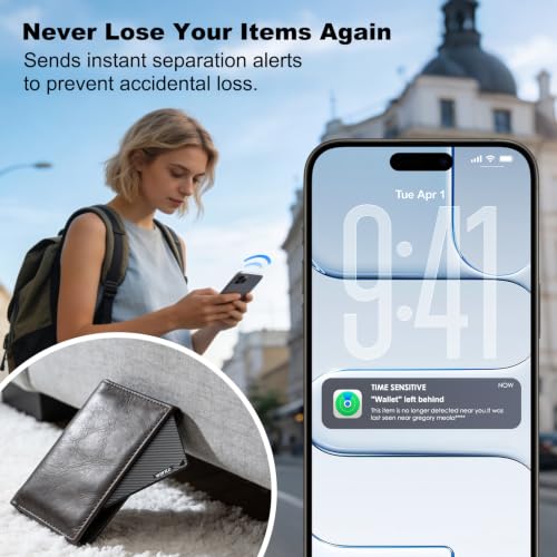 Image of Wallet Tracker for Apple Find My, [Apple MFi Certified], iOS Only