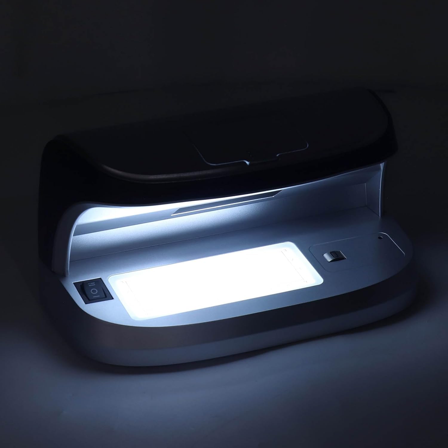 DC5V 2A Counterfeit Bill Detector, Bill Money Detector Checker Tester with Magnifier Scale, Supports UV MG WM MGF - Image 7