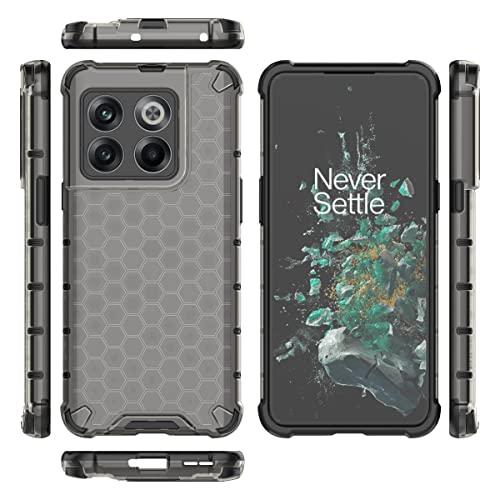 Image of Glasgow Back Case Cover Compatible with [ OnePlus 10T 5G ] (Stylish Design) - Black