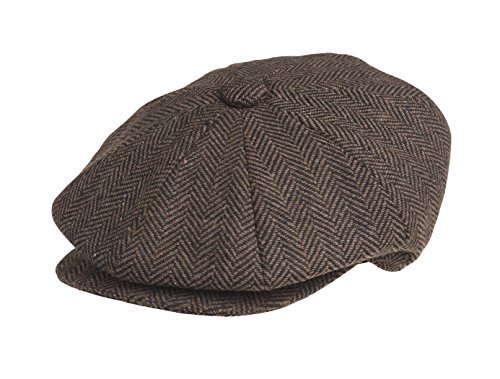 Gorra tipo Ascot de lana al 100%, marca Peaky Blinders