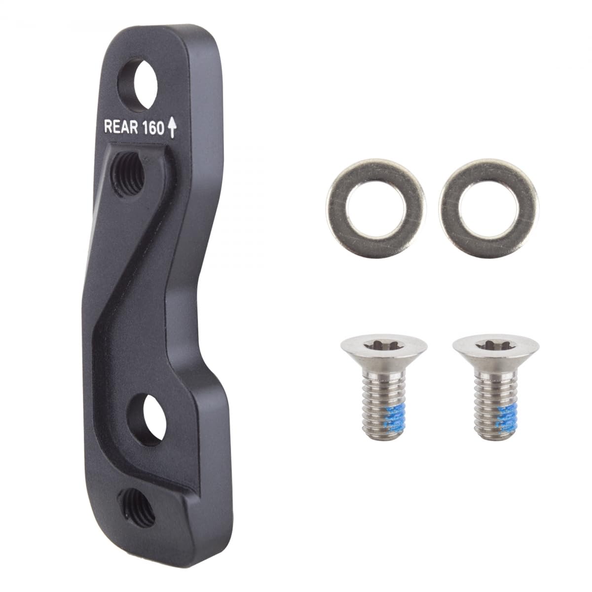 Sram Flat 20F(Rear 160) Includes 2 Stainless Bracket Mounting Bolts Brake Hardwear, Multicoloured, One Size