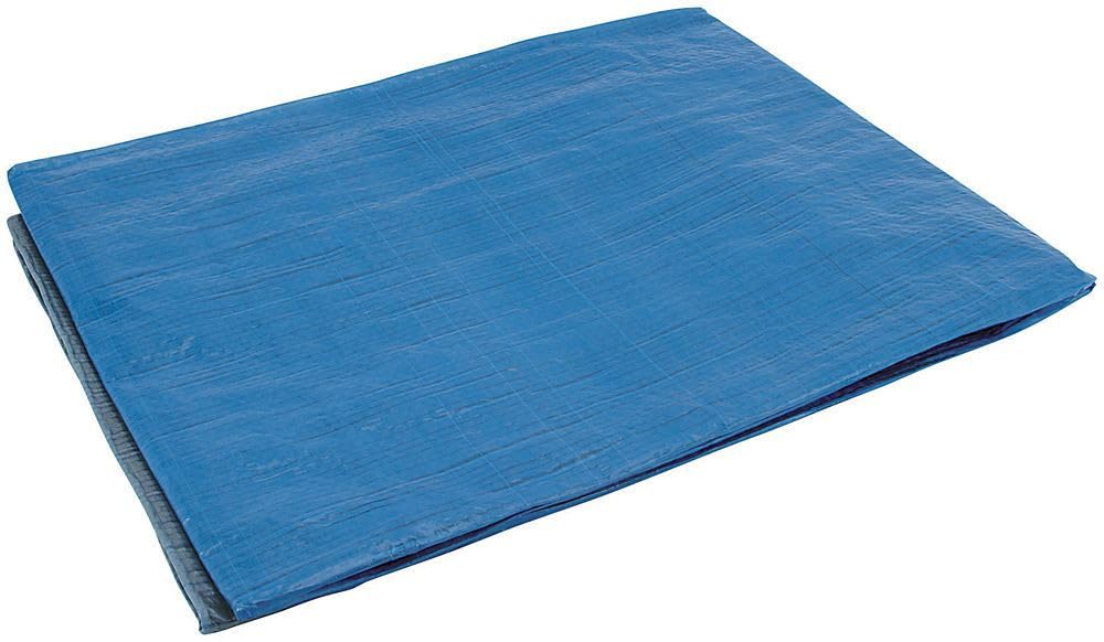 COGEX 82003 Bâche de Protection 2 x 3 m Bleu – Bâche Imperméable en Polyéthylène Tramé – avec Œillets et Bords Ourlés – Protection Bricolage et Extérieur