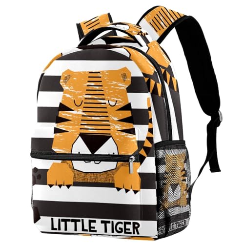 Sac à dos ordinateur portable à rayures pour soulager le dos en voyage et école
