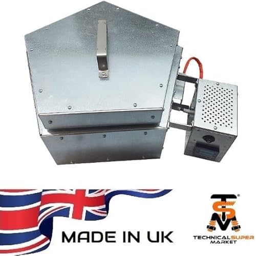 Horno de mufla eléctrico Pentágono doméstico de carga superior 1240 C° con cámara de 3 litros cúbicos y controlador de temperatura/tiempo fácil de usar - imagen 7