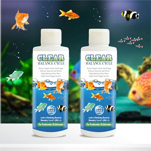 Image of Beyond Fill Automatic Fish Tank Cleaner Liquid Suitable for Fresh and Salt Water Aquarium and Fish Tank Pack of 3 (100ML Each)