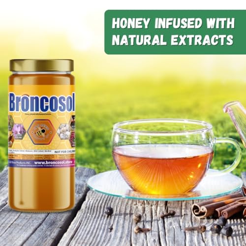 Broncosol Max miel infusionada con eucalipto y menta 12oz miniatura 6