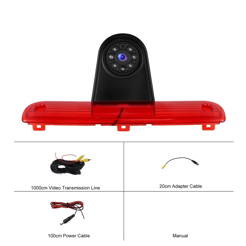 Camara Marcha Para Peugeot Para Boxer 2006-2018 CVBS Visión Nocturna Luz Freno Coche Cámara Marcha Atrás Respaldo Impermeable Cámara Respaldo
