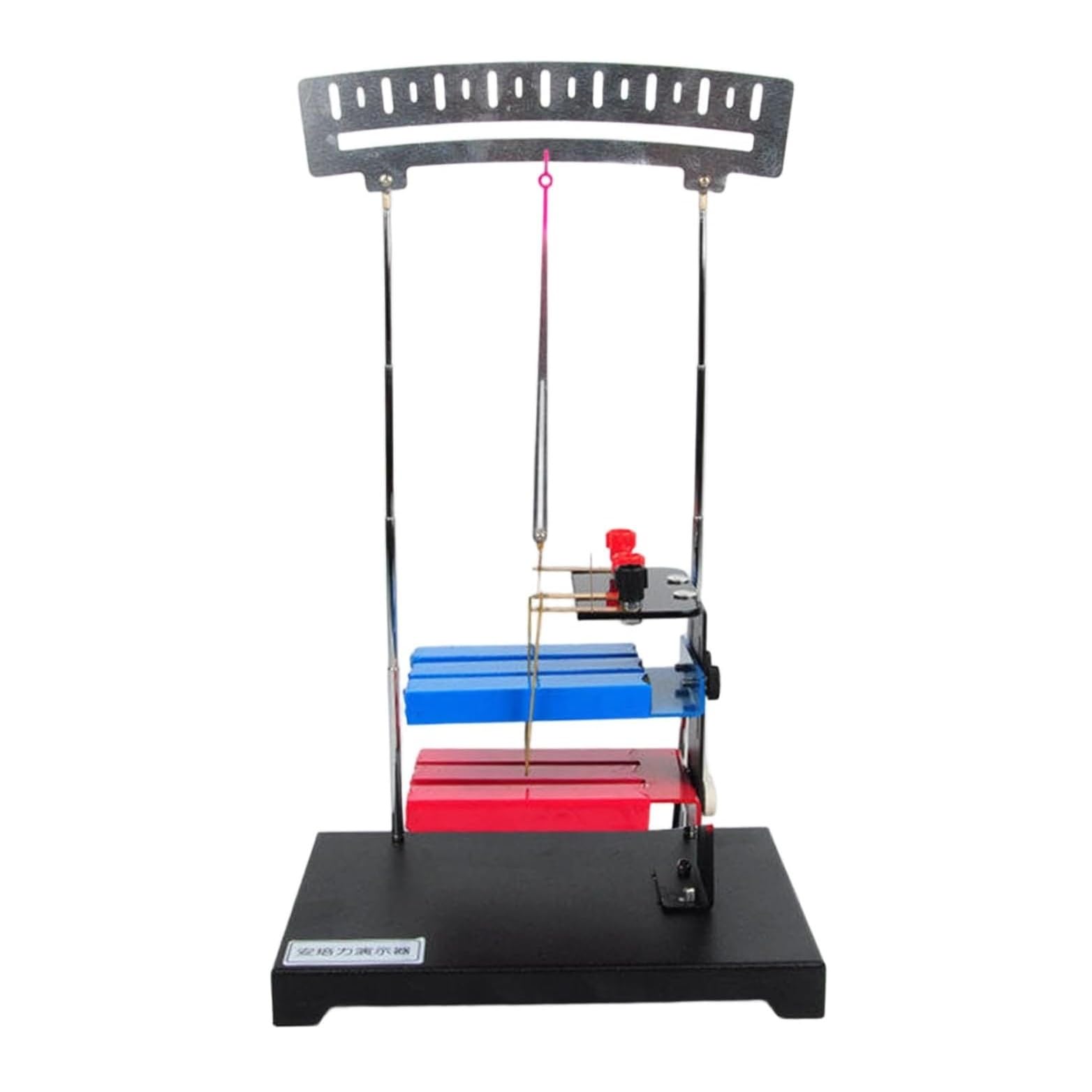 TIANQIHAO Pointer Type Ampere Force Demonstrator Energized Straight Wire Magnetic Field Experiment Instrument Current Interaction Teaching Apparatus Stable Metal Structure Physics