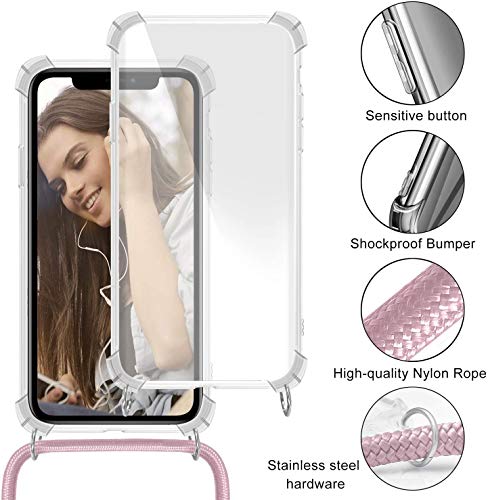 SIMao Cover Collana per Cellulare Compatibile con