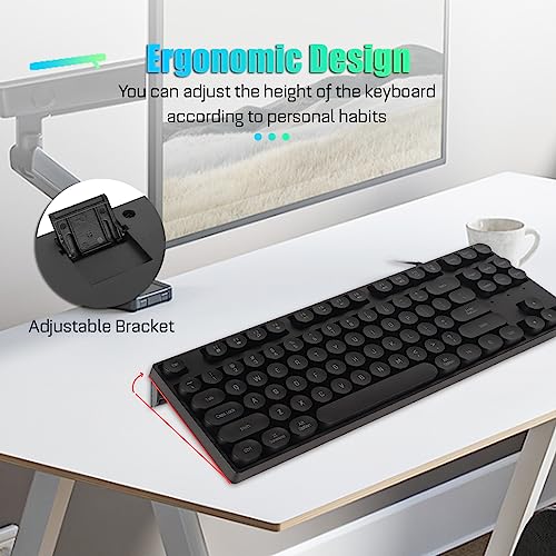 Teclado Mecánico Gamer Sanpylgowdvf9r2u-12 USB miniatura 5