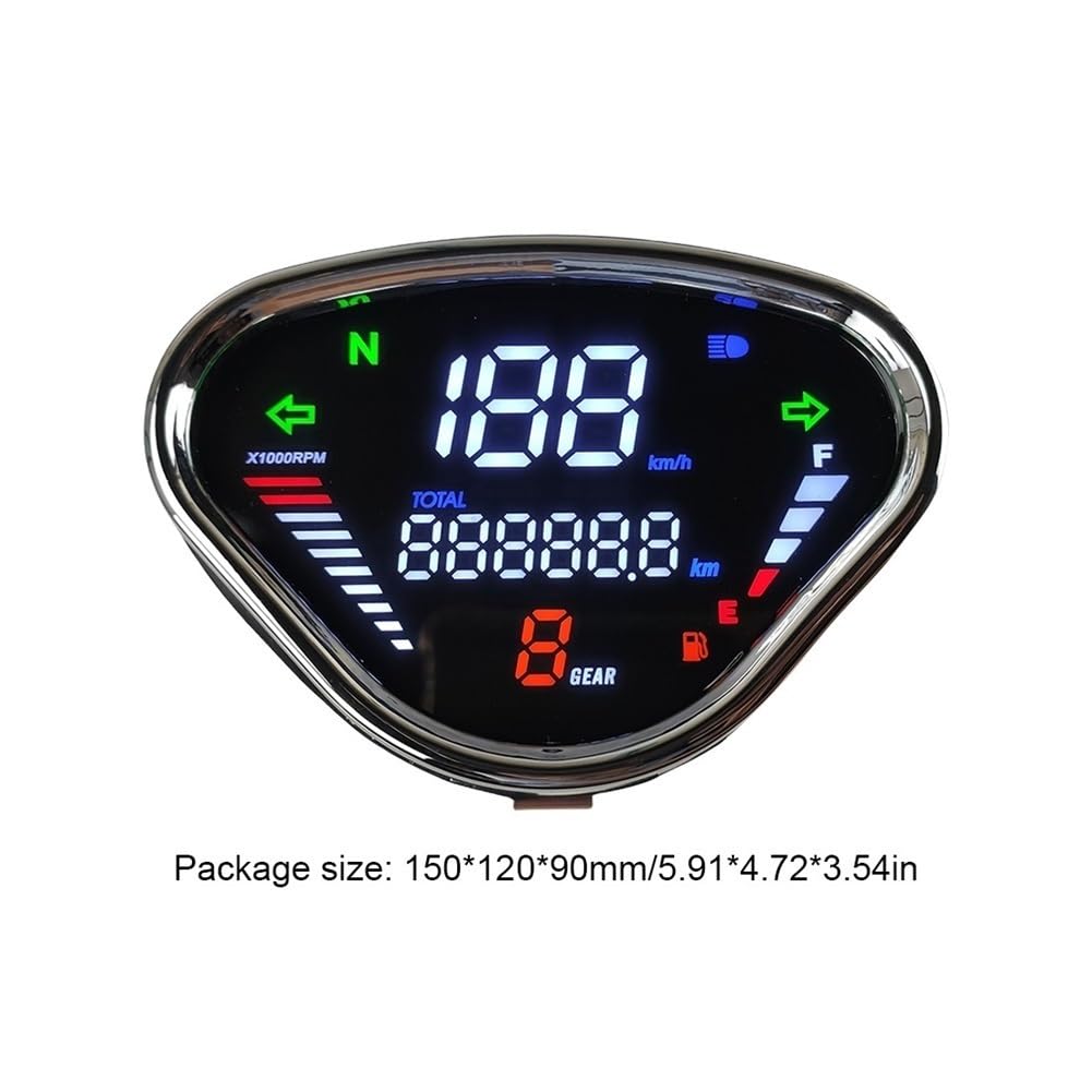 tachimetro moto Contagiri per moto Contachilometri per moto Display contagiri digitale Accessori contagiri per DAX 70 CT50 CT70
