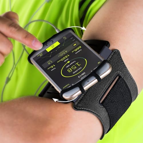 Vup 4326455452 Running Armband 360°Rotatable thumb #6