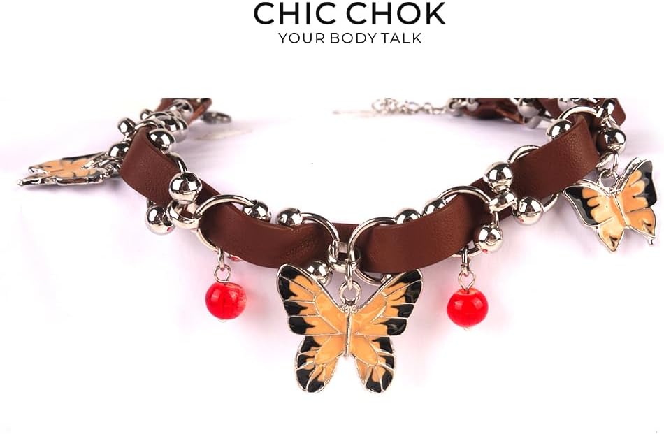氣志團　チョーカー CHICCHOK スタイリッシュなレザーネックレスチョーカー