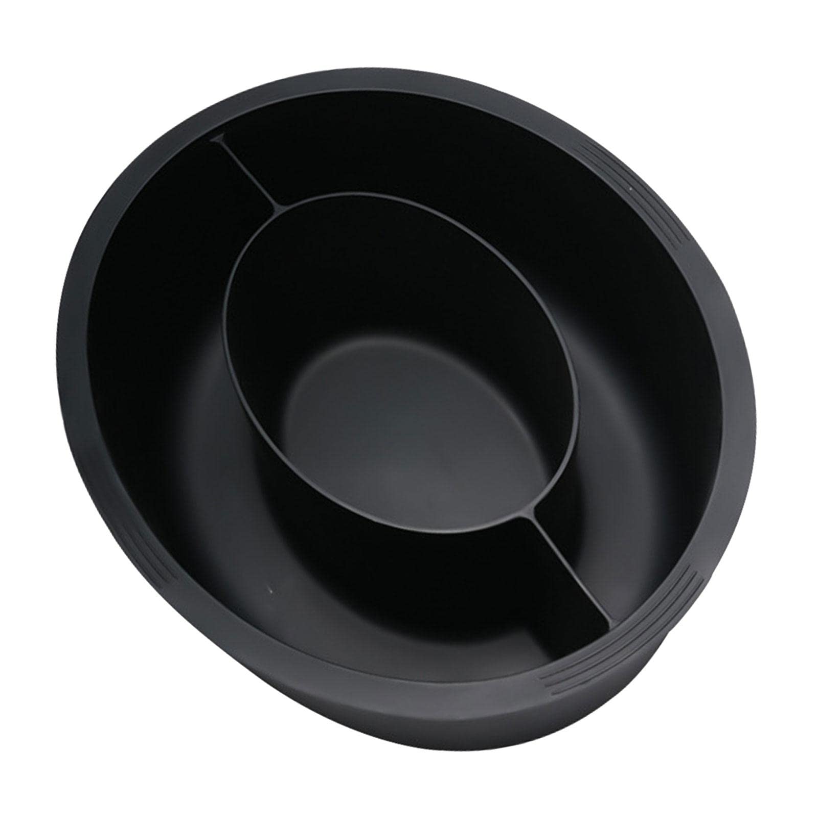 CLUB BOLLYWOOD® Slow Cooker Liners 3 Grid Heat Resistant Multiuse Silicone Slow Cooker Liner Black|Small Kitchen Appliances |Cookers & Steamers|Cookers & Steamers | 1pcsSlow Cooker Divider-image-12