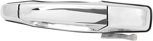 Miniatura 2 de AutoandArt Brock - Manija de puerta cromada de repuesto para pasajeros delantera y exterior compatible con camioneta Silverado Sierra 07-13 22738722