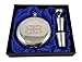 Set regalo Flask Regno Unito - 10 oz pallone inciso con un Union Jack con due bicchierini e un imbuto