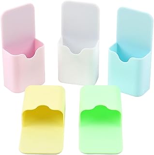 OHPHCALL 5 Peças Caixa Porta-Canetas Quadro Branco Magnético Porta-Lápis Porta-Lápis Porta-Lápis Suporte De Giz Líquido Porta-Marcador Porta-Canetas Porta-Canetas Para Armazenamento De