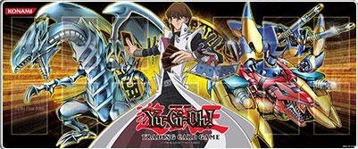 Amazon.com: YuGiOh Card Supplies Gold Play Mat #2 [Blue Eyes
