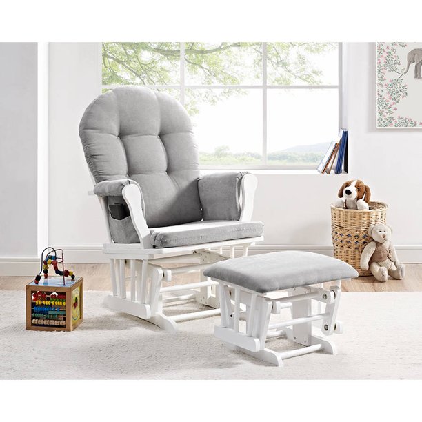 Amazon Best Sellers Best Nursery Glider & Ottoman Sets