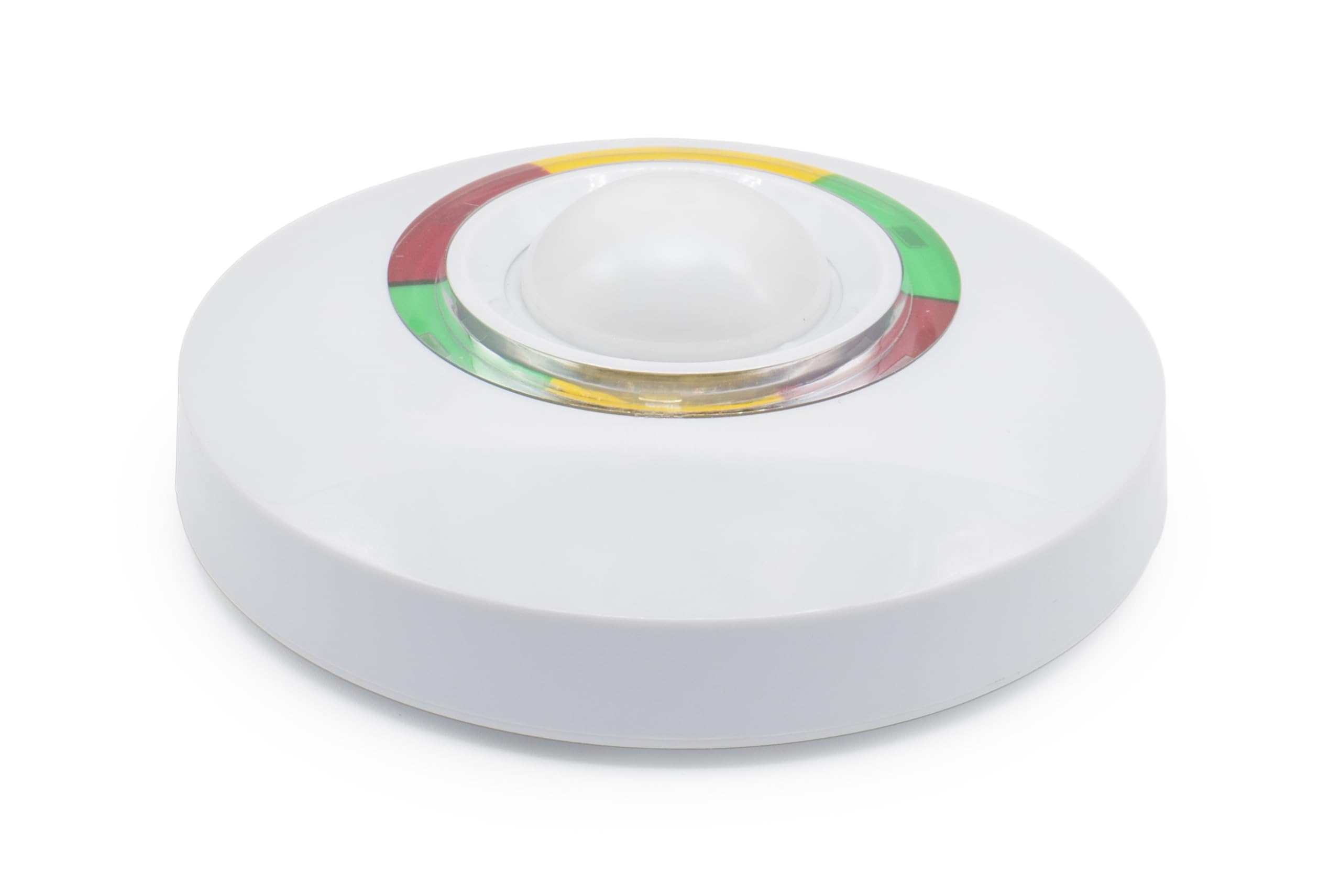Rilevatore da Soffitto Dual PIR + MW, 360°, Copertura 12m, Anti Animali, Tecnologia DMF/DMT, Design Elegante da Interno (AS-CDTC-009)