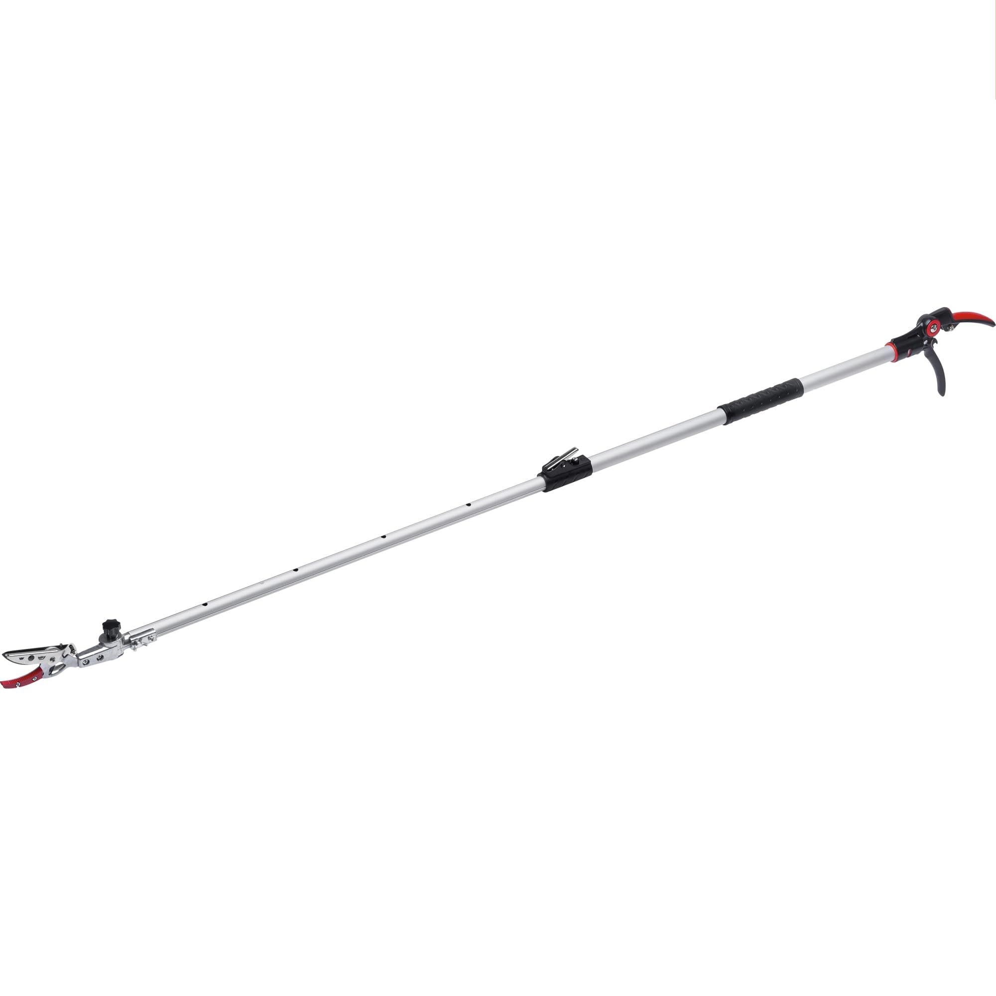 Meister Ciseaux de préhension télescopiques de 111 à 166 cm - Diamètre 10 mm - Capacité de coupe - Idéal pour les branches élevées et l'entretien des bassins - Ciseaux de bassin avec poignée SoftTouch
