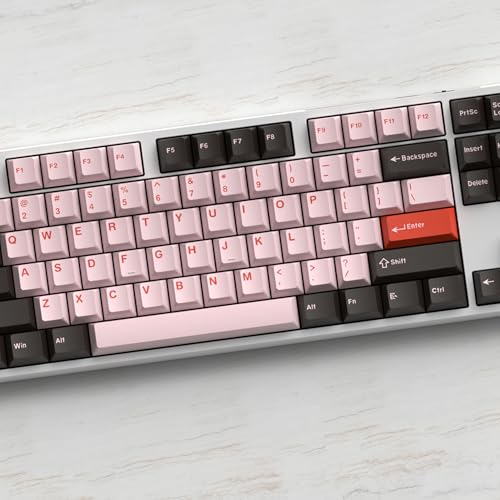 Keycaps PBT Anti-Brillance SOLIDEE Remplacement Touches Clavier Profil Cherry - 5