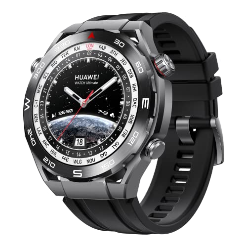 HUAWEI Watch Ultimate Smartwatch,1,5-Zoll LTPO AMOLED Display, Saphir-Zifferblatt, 100 m Tauchtechnik, Völlig Neuer Expeditionsmodus, 24/7 Gesundheitsmanagement, Schwarz, Deutsche Version