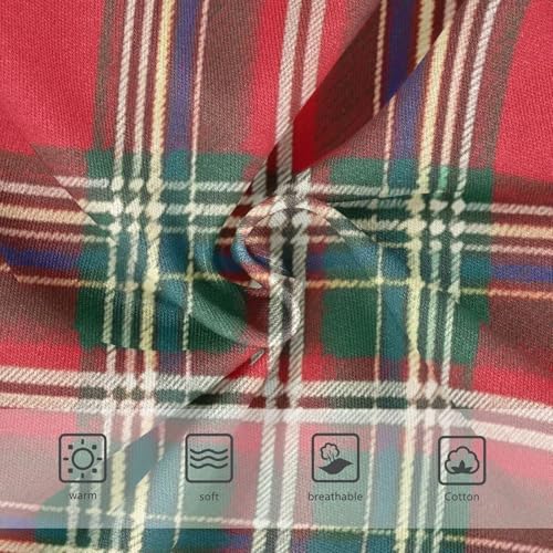 Girls' Hipster Panties Organic Cotton Toddler Underwear for Girls Traditional Tartan Plaid Print3