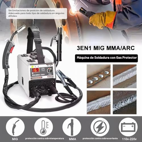 Máquina de soldar portátil 110V 220V 14 Imagen adicional