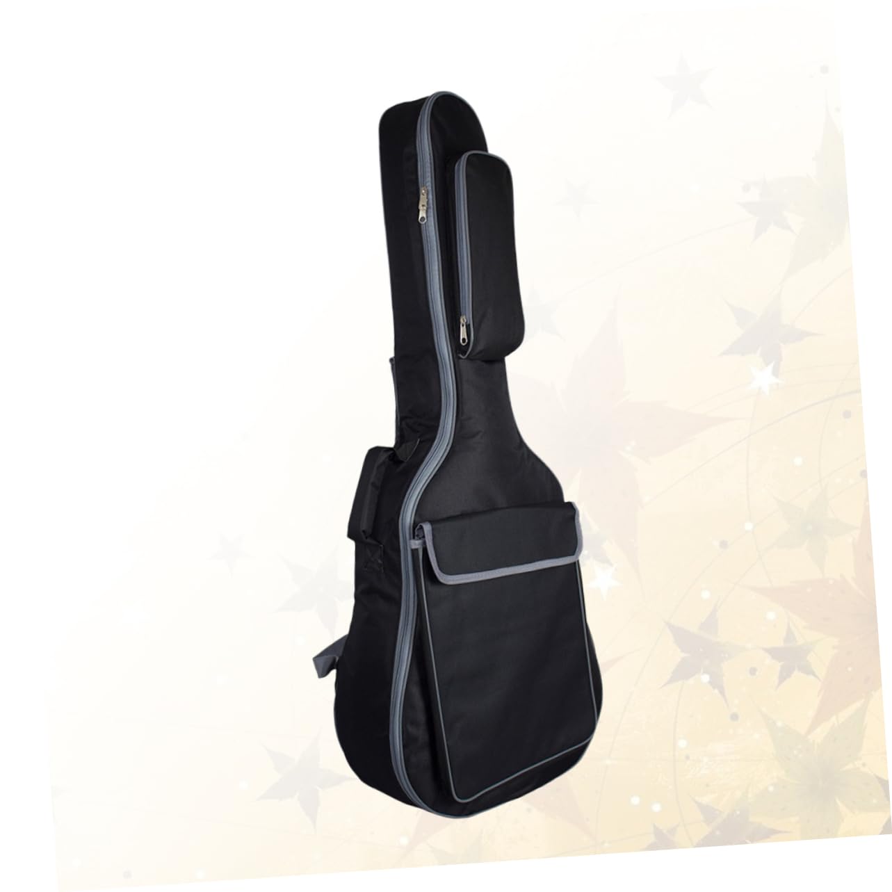 Yardwe Borsa Tracolle 41 Pollici Acustica per Chitarra Imbottita Doppie | Nero in Nailon, Protezione Spessa, Trasporto a Spalla, Design Doppie Cinghie