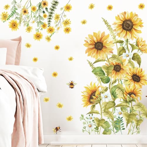 Esmee Adhesivo decorativo para pared de salón, dormitorio, mesita de noche, entrada, decoración de pared, autoadhesivo, adecuado para niños (calcomanías de pared para despegar y pegar)
